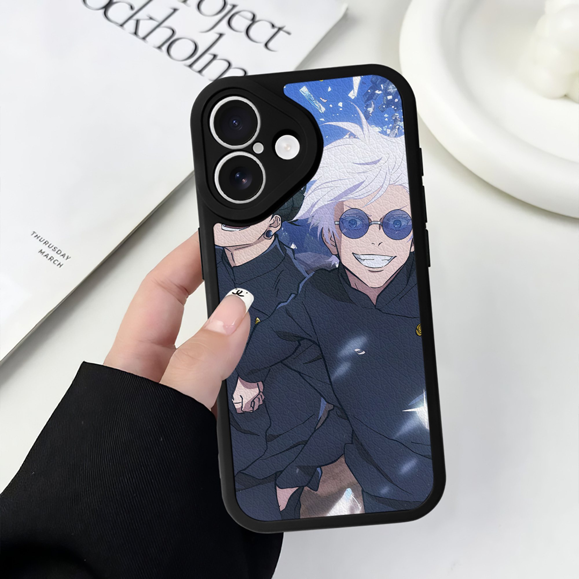 （画像用） SPY×FAMILY间谍家家酒 【iPhone 16シリーズ対応】シリコンスマホケース（レザー調） 材質：シリコン
